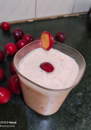 प्लम शेक रेसिपी मुख्य फोटो