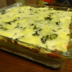 A picture of Easy Mexican Seven Layer Dip.