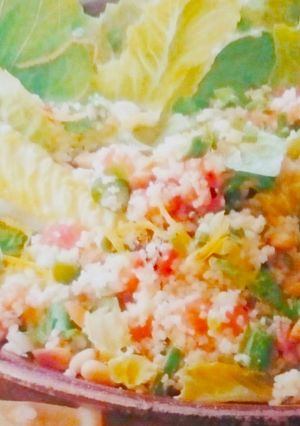 A picture of Quinoa upma.