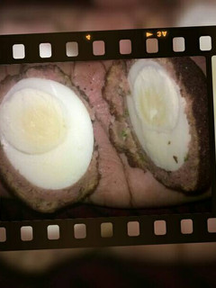 A picture of Scottish eggs.