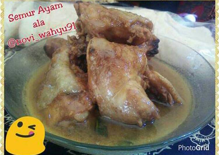 Cara Vegan saat makan malamSemur Ayam