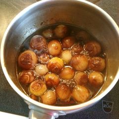 A picture of Stewed Onion with Balsamic Vinegar.