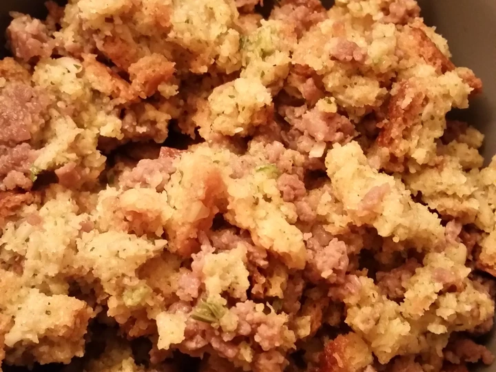 Recipe Cornbread & Sausage Stuffing the Delicious Delicious
