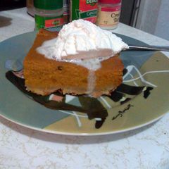A picture of pumpkin pie filling from scratch.