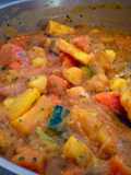 Miso Braised Root Vegetables