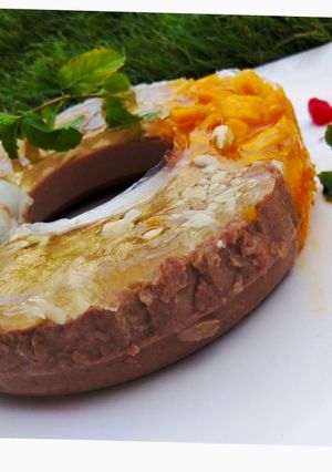 A picture of Choco Fruits jello.