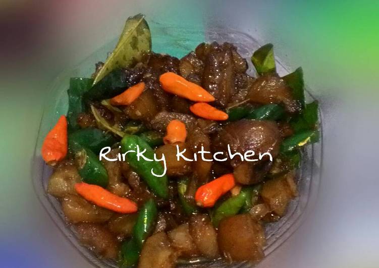 How to Cook Delicious Kikil cabe ijo
