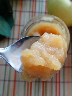 Una foto de Compota de manzana saludable