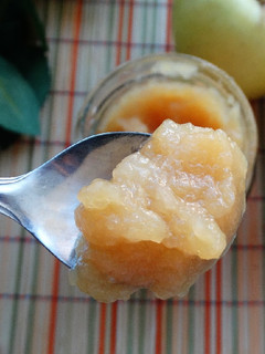 Una foto de Compota de manzana saludable