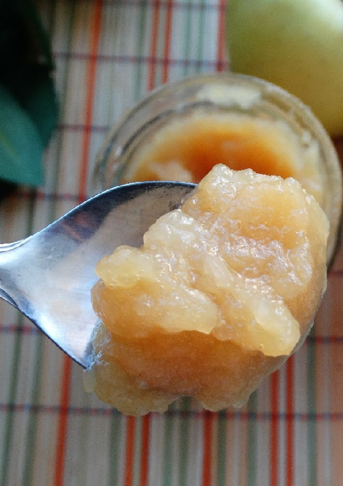 Una foto de Compota de manzana saludable