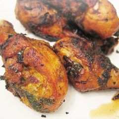 A picture of Thai Curry-Seasoned Chicken Barbecue.