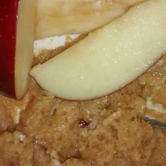 A picture of M&N's Peanut butter dip taste like cookie dough.