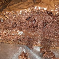 A picture of Elisa's Triple Chocolate Cake.