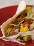 Fish Tacos & Slaw with White Sauce