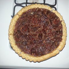 A picture of Cognac Pecan Pie.