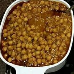 A picture of Chane masala.