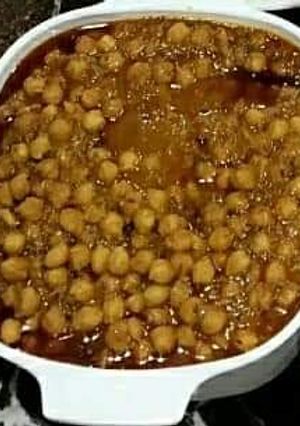 A picture of Chane masala.