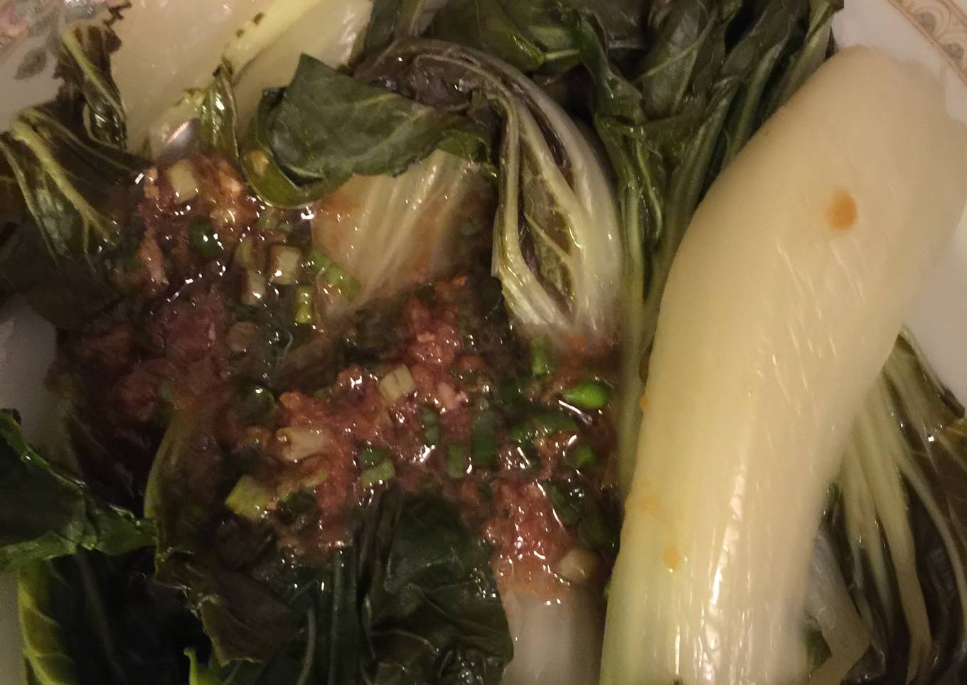 Bok Choy With Soy Ginger Vinaigrette