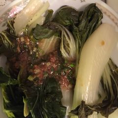 A picture of Bok Choy With Soy Ginger Vinaigrette.