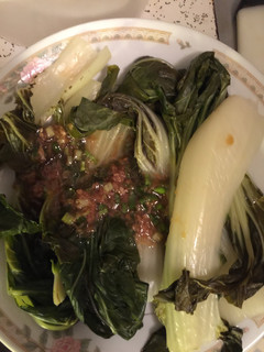 A picture of Bok Choy With Soy Ginger Vinaigrette.