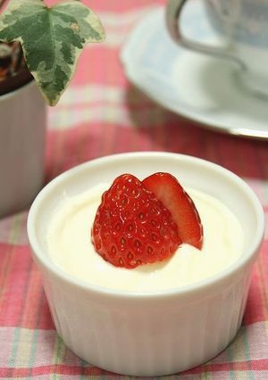 A picture of No-Bake Cheesecake for One.