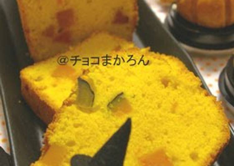 Recipe of Quick For Halloween! Warm and Cozy Kabocha Squash Pound Cake