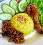 Cara Sederhana Menyiapkan Resep  Nasi kuning Simple Rice Cooker yang Lezat Sekali, Enak Banget