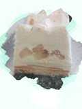 Bûche entremet poire, caramel au beurre salé & Vanille