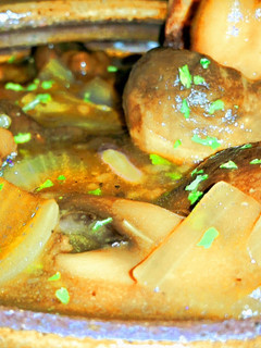 A picture of Mike's EZ Onion Mushroom Soup.