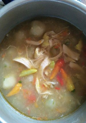 Foto resep Cilok aci kuah taichan ala2