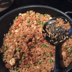 A picture of Chicken Fried Rice.