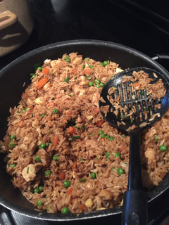 A picture of Chicken Fried Rice.