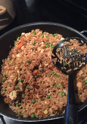 A picture of Chicken Fried Rice.