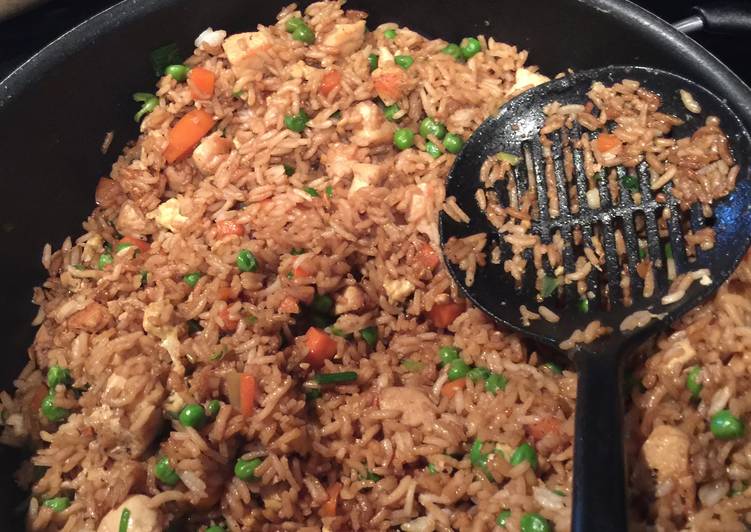 Steps to Serve Tastefully Chicken Fried Rice