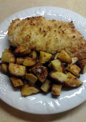A picture of Baked Ranch Chicken.