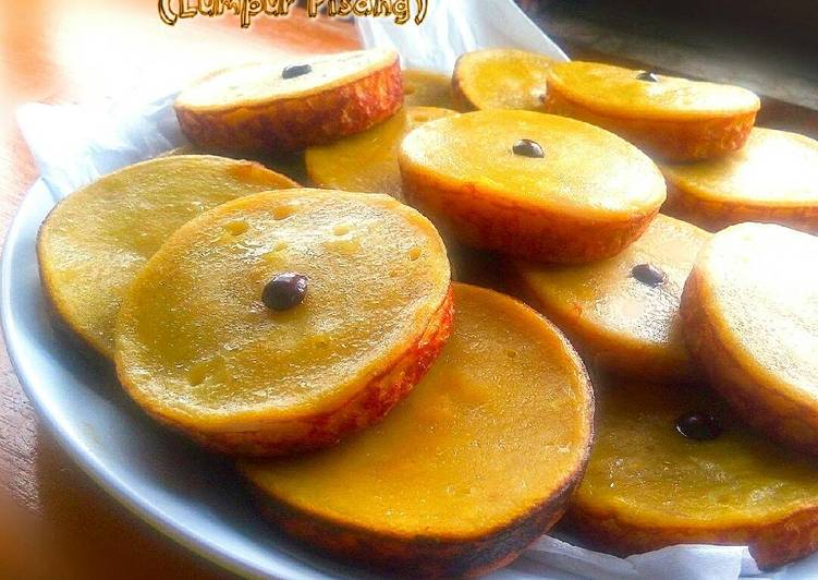 resep cara mengolah Lumpur Pisang (Roti Pisang Banjar)