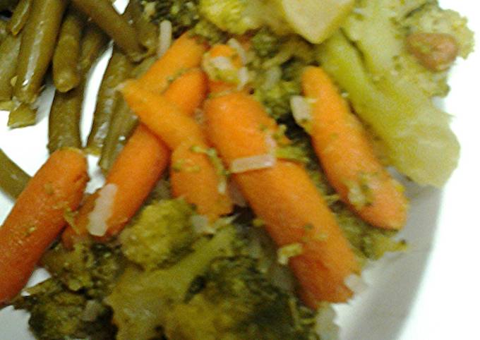 Broccoli and carrots