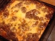 A picture of ricotta cheese courgettes