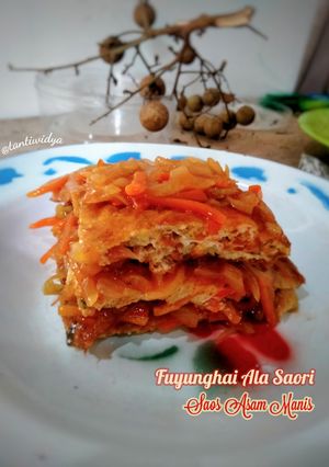 Foto resep Fuyunghai Ala Saori Saos Asam Manis