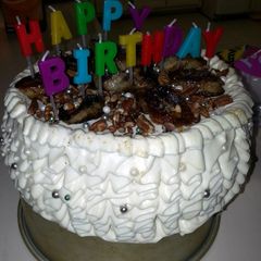 A picture of easy banana cake.