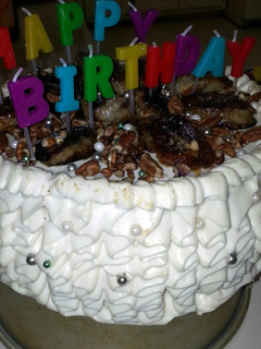 A picture of easy banana cake.