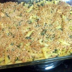 A picture of Spinach Mac & Cheese AuGratin.