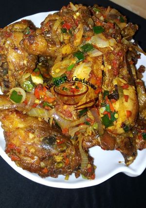 Chicken pepper ainihin hoton girkin