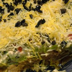 A picture of 7-layer Dip.