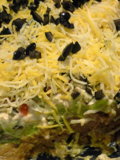 A picture of 7-layer Dip.