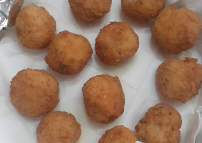 Arancini con riso ai funghi porcini