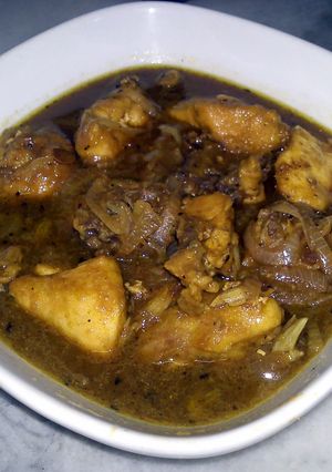 A picture of MOMI BLACK SALTED BEAN CHICKEN.