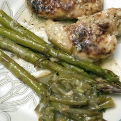 A picture of Griff's perfect lemon chicken.