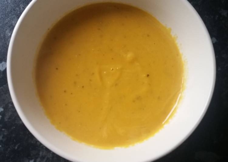 Recipe of Speedy Spiced Carrot &amp; Lentil Soup