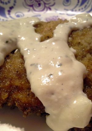 A picture of Cilantro Cream Sauce.